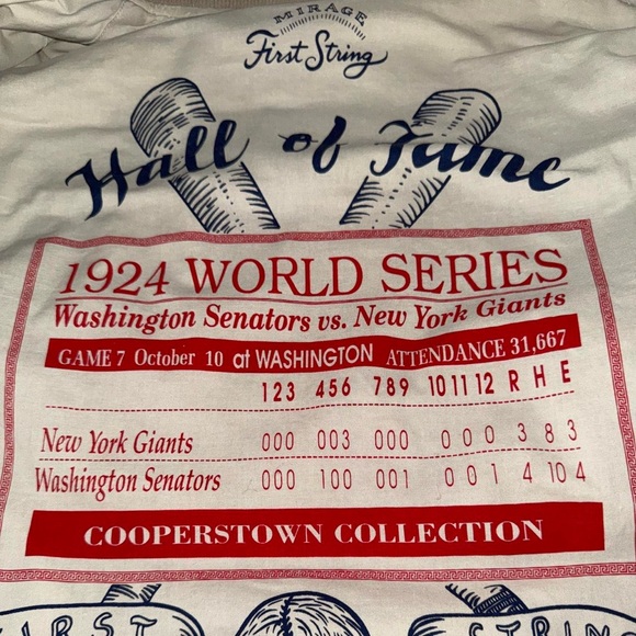 Vintage Washington Senators Mirage Cooperstown Collection Bomber Jacket - Picture 7 of 7